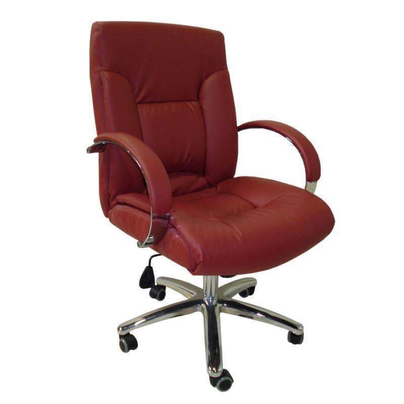 Cre8tion Guest Chair, Bright Burgundy, GC004BB (NOT Included Shipping Charge)